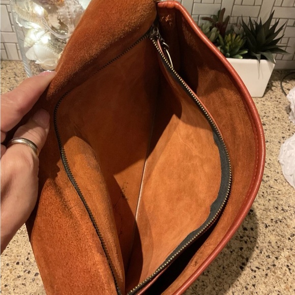 Coach Bonnie Cashin Suspender Bag Rust 9490 - Picture 14 of 16